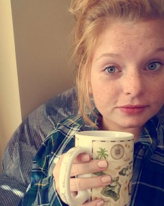 August Larson's freckles have held us captive since day one. Between stunning eyes and the cutest button nose, what more could you want? Photo Cred: August Larson