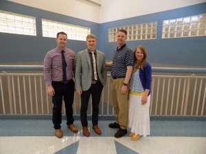 Walker McConkie, nominated by Mr. Riley, with parents Wilson and Alisa McConkie.